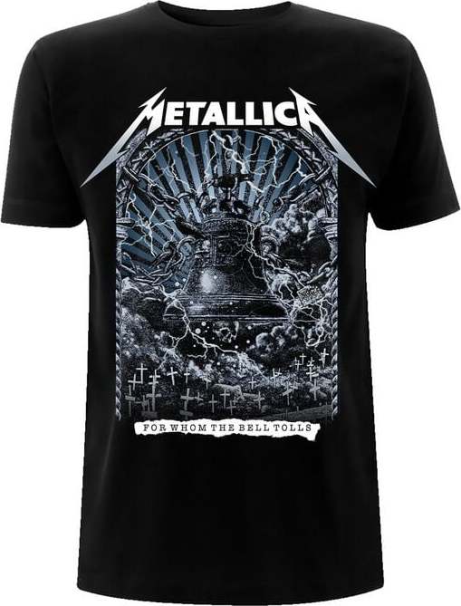 Metallica For Whom The Bells Toll Tričko černá - RockTime.cz Metallica For Whom The Bells Toll Tričko černá - RockTime.cz