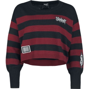Slipknot EMP Signature Collection Dámnský svetr černá / tmavě červená