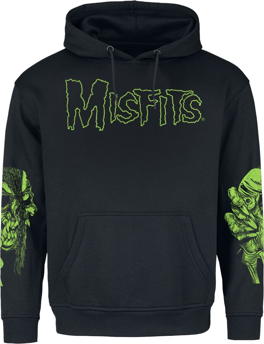 Misfits DDD My Darling Mikina s kapucí černá - RockTime.cz