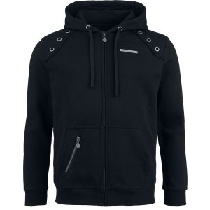 Rammstein Herz Und Seele Mikina s kapucí na zip černá