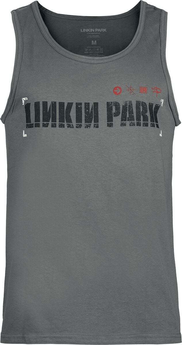 Linkin Park Hybrid Theory Tank top charcoal - RockTime.cz