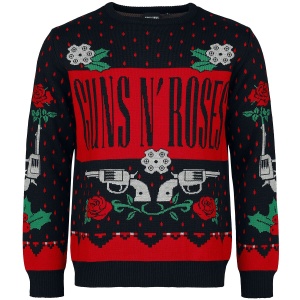 Guns N' Roses Holiday Sweater Pletený svetr vícebarevný
