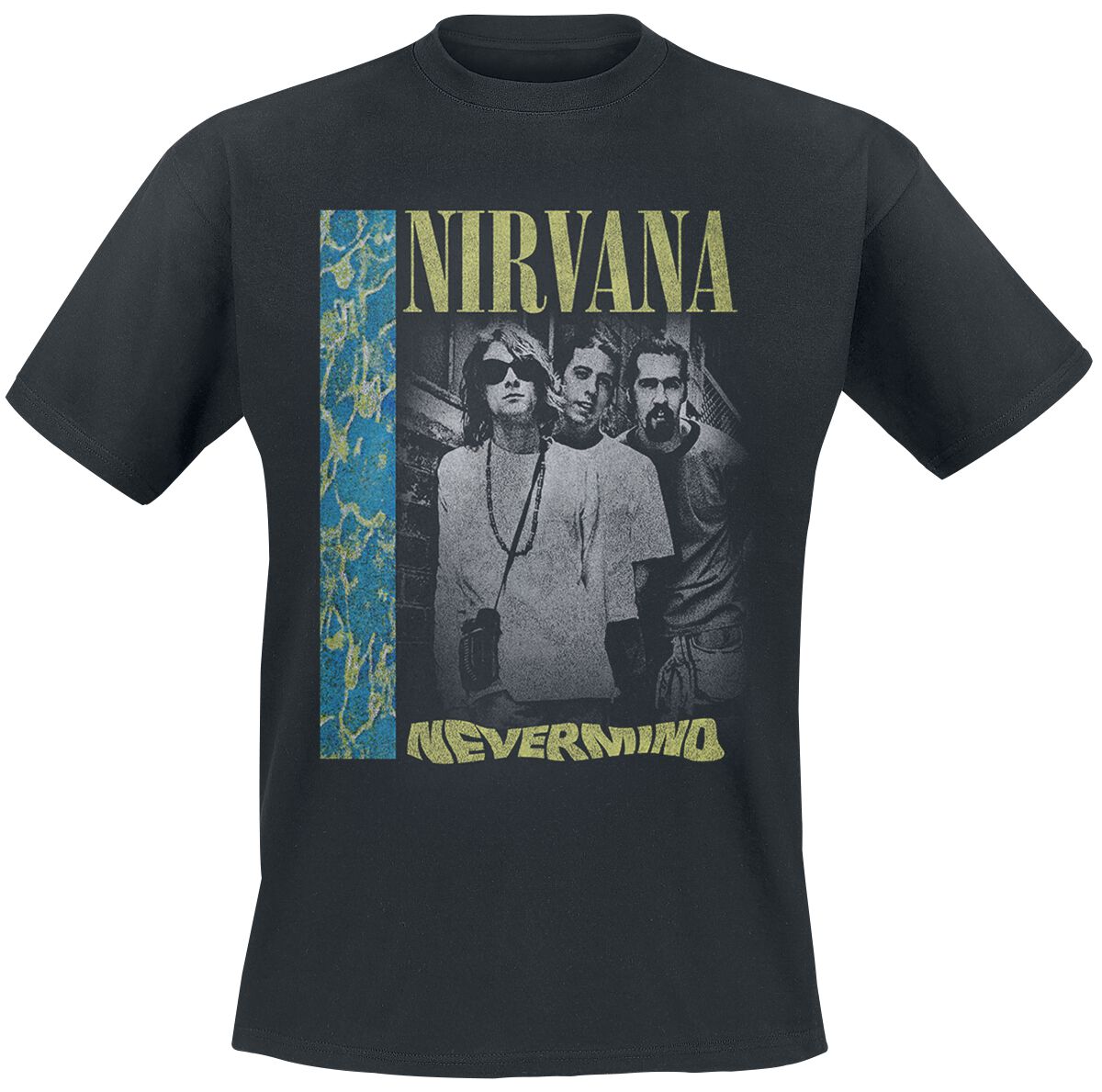 Nirvana Nevermind Deep End Tričko černá - RockTime.cz