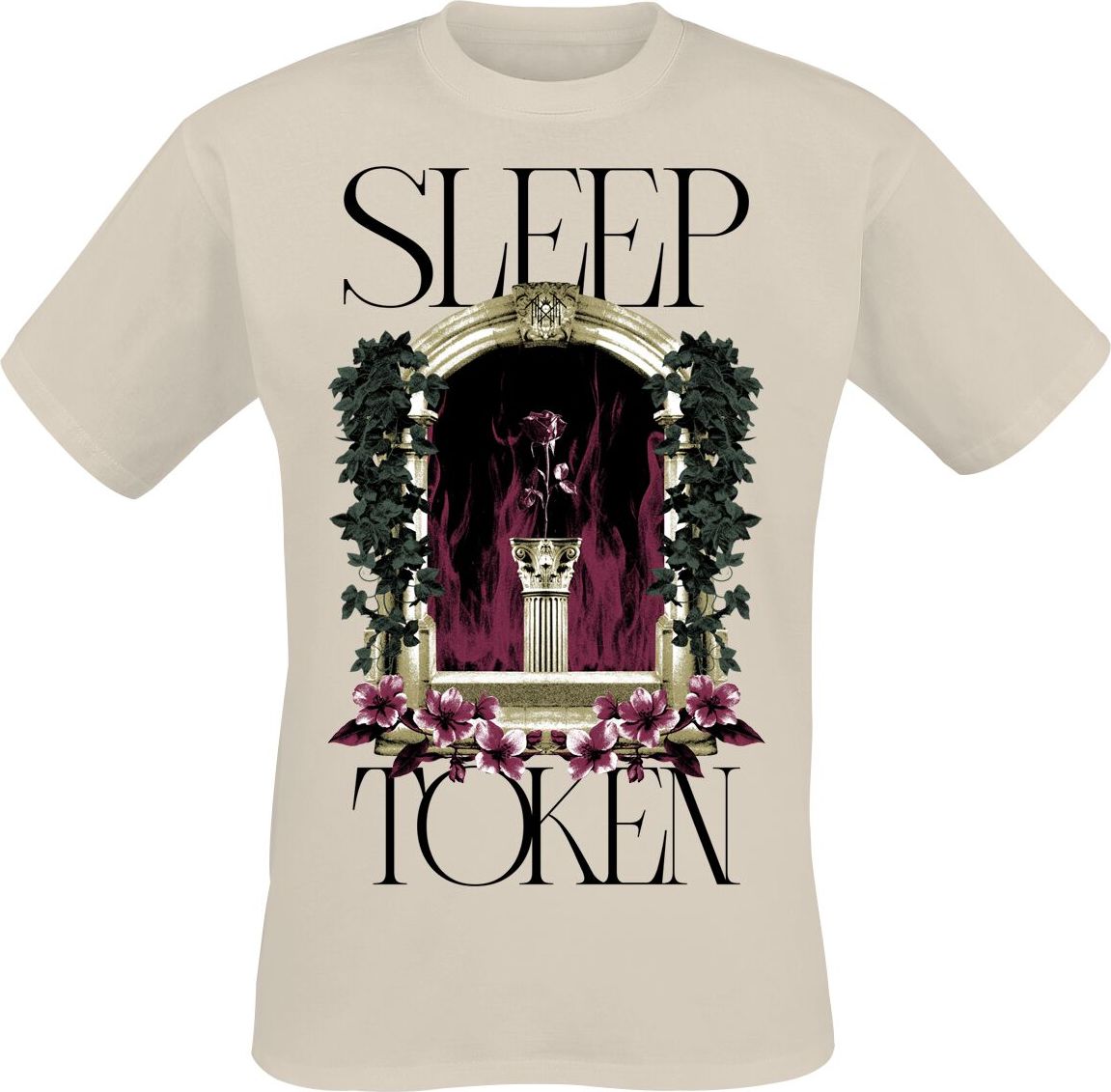 Sleep Token Statue Tričko písková - RockTime.cz