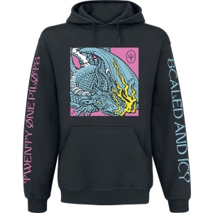 twenty one pilots Scaled And Icy Mikina s kapucí černá - RockTime.cz