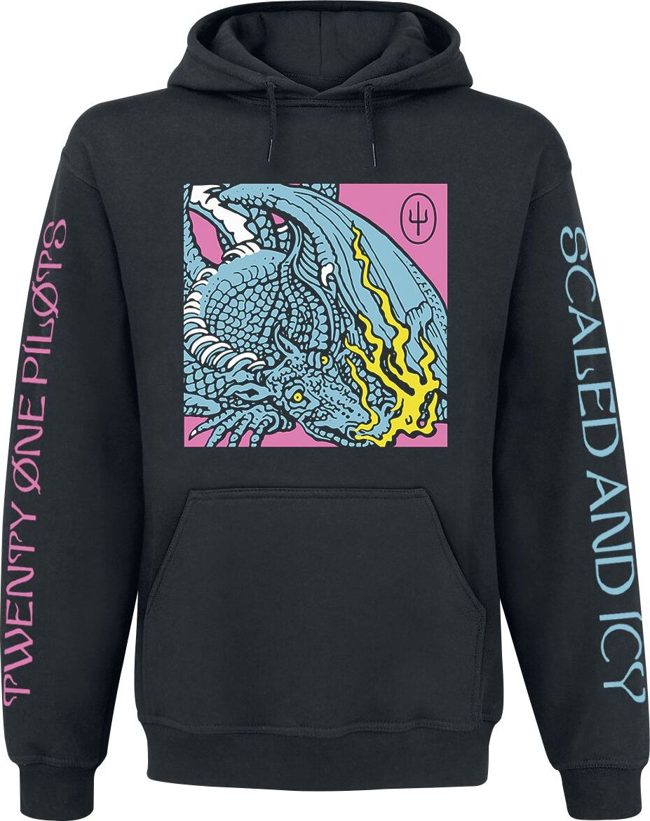 twenty one pilots Scaled And Icy Mikina s kapucí černá - RockTime.cz