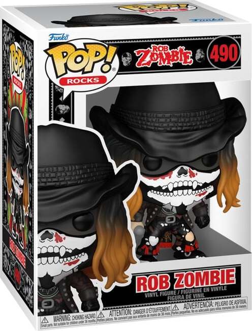 Rob Zombie Rob Zombie Rocks! Vinyl Figur 490 Sberatelská postava standard - RockTime.cz