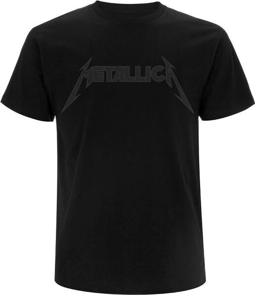 Metallica Black On Black Classic Logo Tričko černá - RockTime.cz Metallica Black On Black Classic Logo Tričko černá - RockTime.cz
