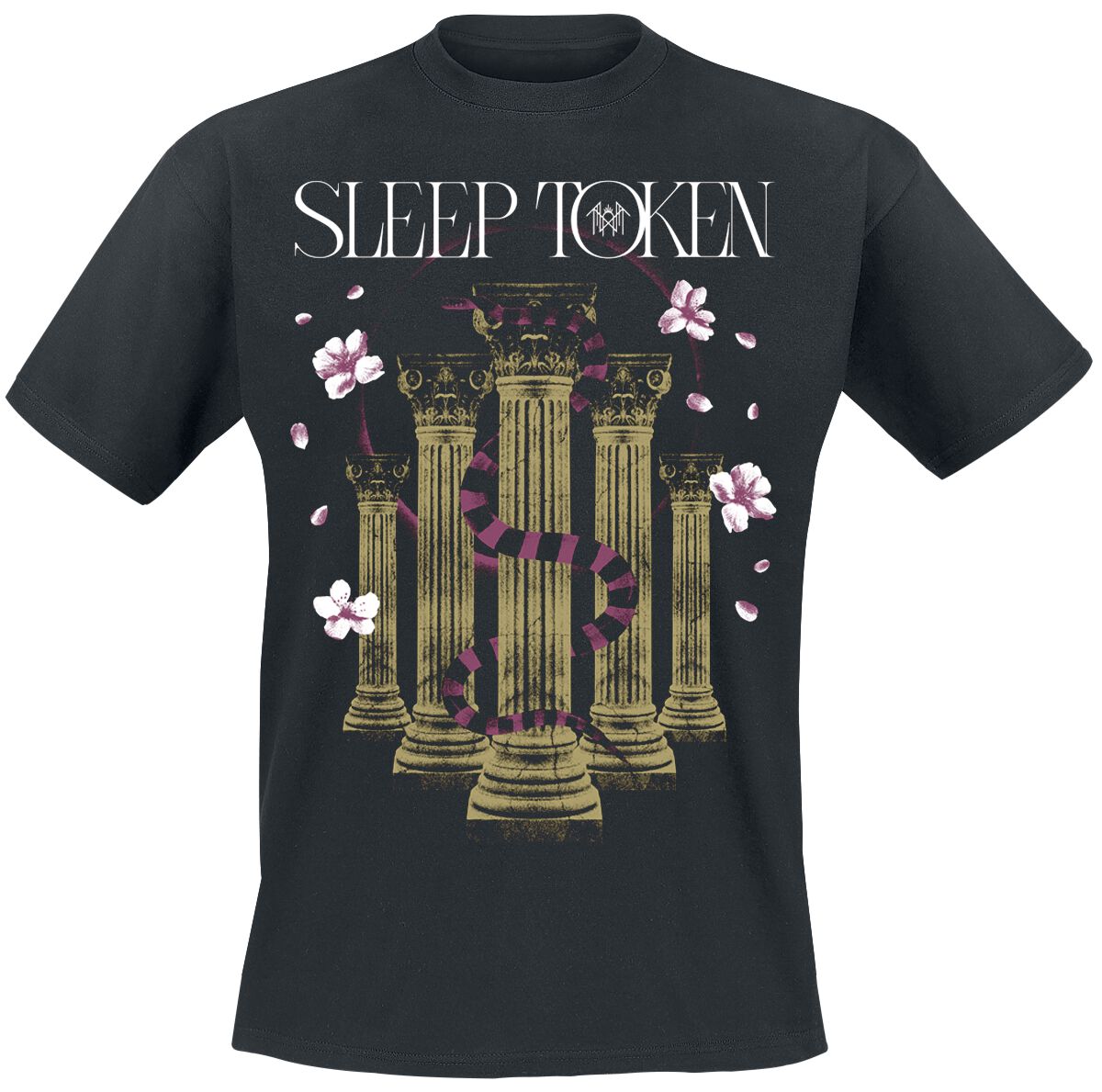 Sleep Token Snake Tričko černá - RockTime.cz Sleep Token Snake Tričko černá - RockTime.cz