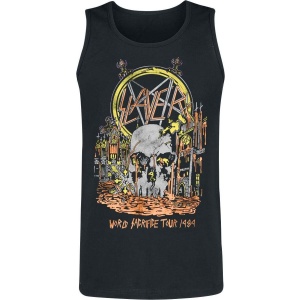 Slayer World Sacrifice Tank top černá