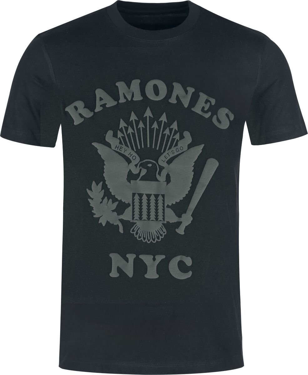 Ramones Logo 3D Druck Tričko černá - RockTime.cz