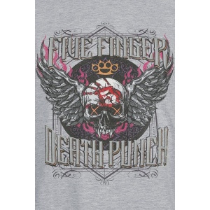 Five Finger Death Punch Stuck In My Ways Tričko šedá - RockTime.cz