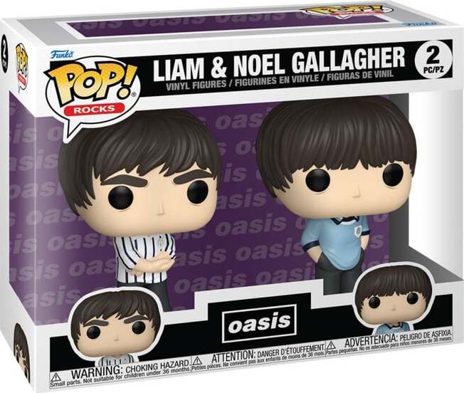 Oasis Liam & Noel Gallagher Rocks! 2er Pack Vinyl Figur Sberatelská postava standard - RockTime.cz Oasis Liam & Noel Gallagher Rocks! 2er Pack Vinyl Figur Sberatelská postava standard - RockTime.cz