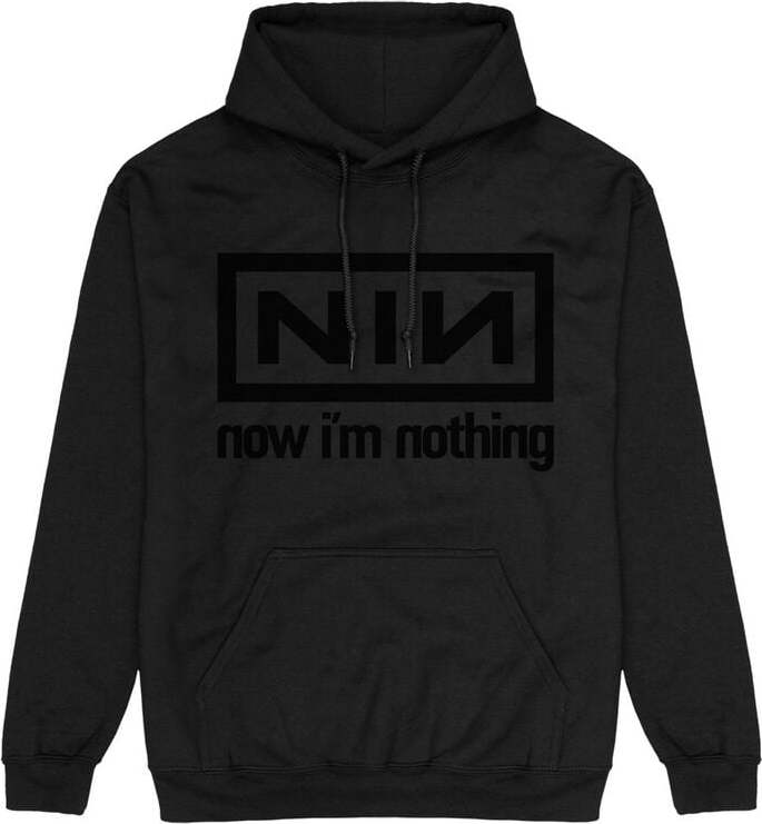 Nine Inch Nails Now i'm nothing Mikina s kapucí černá - RockTime.cz