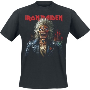 Iron Maiden Portrait Eddie Scream Tričko černá - RockTime.cz