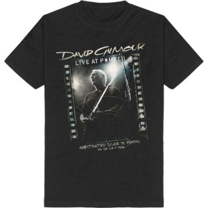 David Gilmour Live At Pompeii Tričko černá