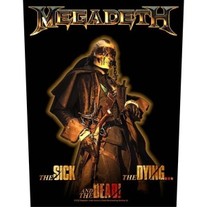 Megadeth The Sick, The Dying… And The Dead! nášivka na záda vícebarevný