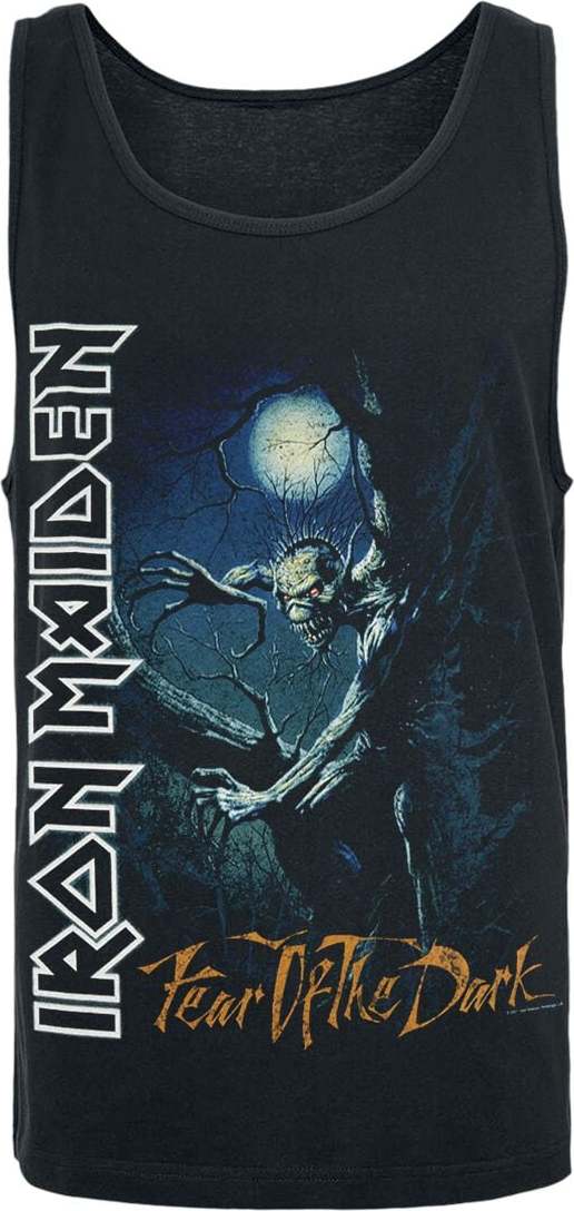 Iron Maiden FOTD Tree Spine Tank top černá - RockTime.cz
