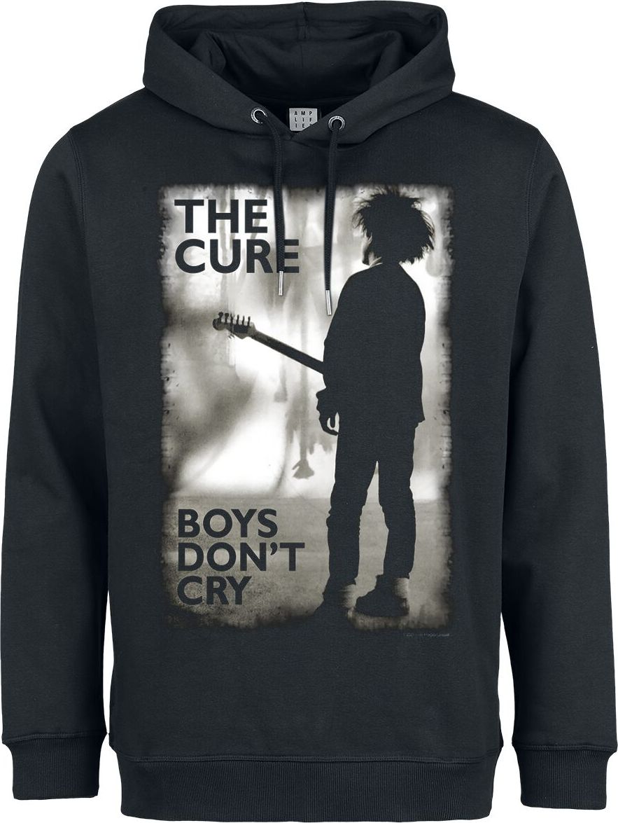 The Cure Amplified Collection - Boys Don't Cry Mikina s kapucí černá - RockTime.cz
