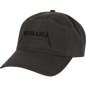 Metallica Amplified Collection - Metallica Baseballová kšiltovka charcoal