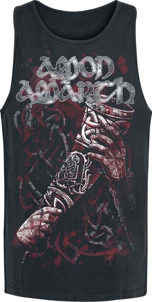 Amon Amarth Raise Your Horns Tank top černá - RockTime.cz Amon Amarth Raise Your Horns Tank top černá - RockTime.cz