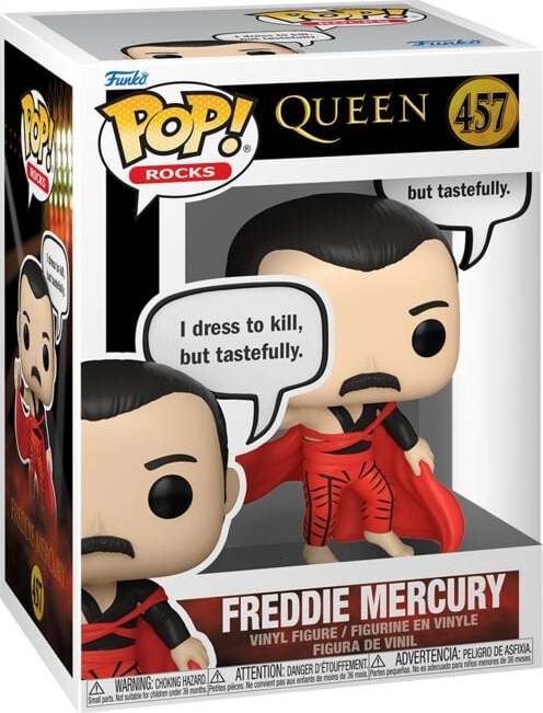 Queen Freddie Mercury Rocks (Pop! Sayings) Vinyl Figur 457 Sberatelská postava standard - RockTime.cz