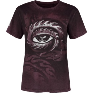 Tool Eye Dámské tričko tmavě červená