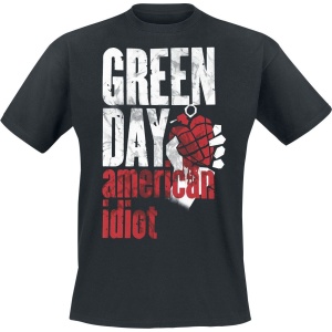 Green Day Smoke Screen Tričko černá