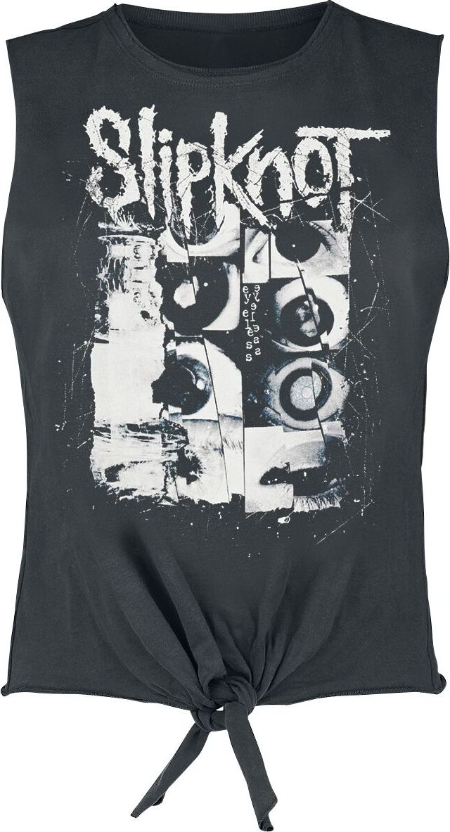 Slipknot Amplified Collection - Eyes Dámský top charcoal - RockTime.cz Slipknot Amplified Collection - Eyes Dámský top charcoal - RockTime.cz