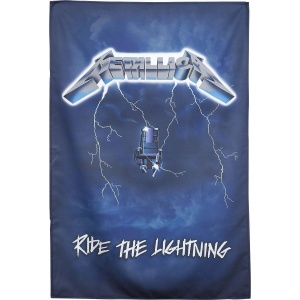 Metallica Ride The Lightning Textilní plakát vícebarevný