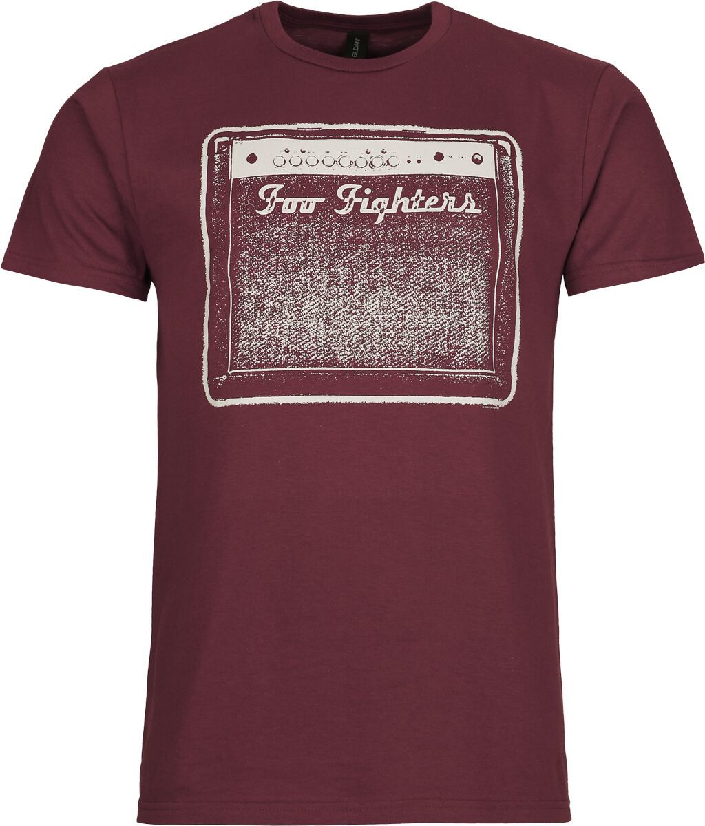 Foo Fighters Radio Tričko kaštanová - RockTime.cz