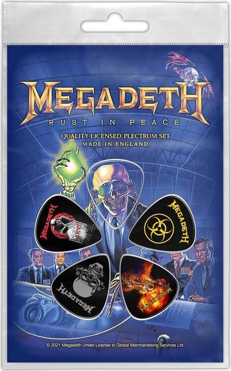 Megadeth Rust in Peace Sada trsátek vícebarevný - RockTime.cz