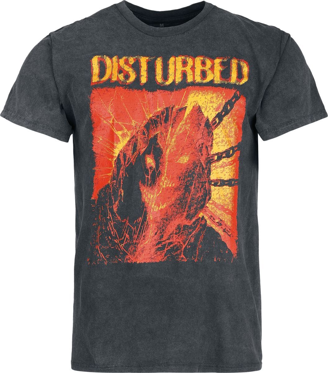 Disturbed '23 Tracklist Tričko černá - RockTime.cz Disturbed '23 Tracklist Tričko černá - RockTime.cz