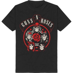 Guns N' Roses Appetite Circle Tričko černá - RockTime.cz