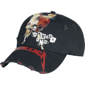 Metallica Distressed Baseballová kšiltovka černá