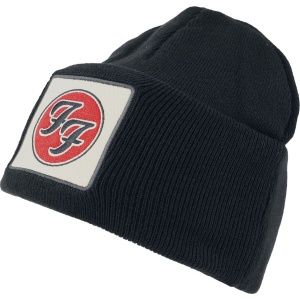 Foo Fighters Amplified Collection - Patch Beanie Beanie čepice černá - RockTime.cz