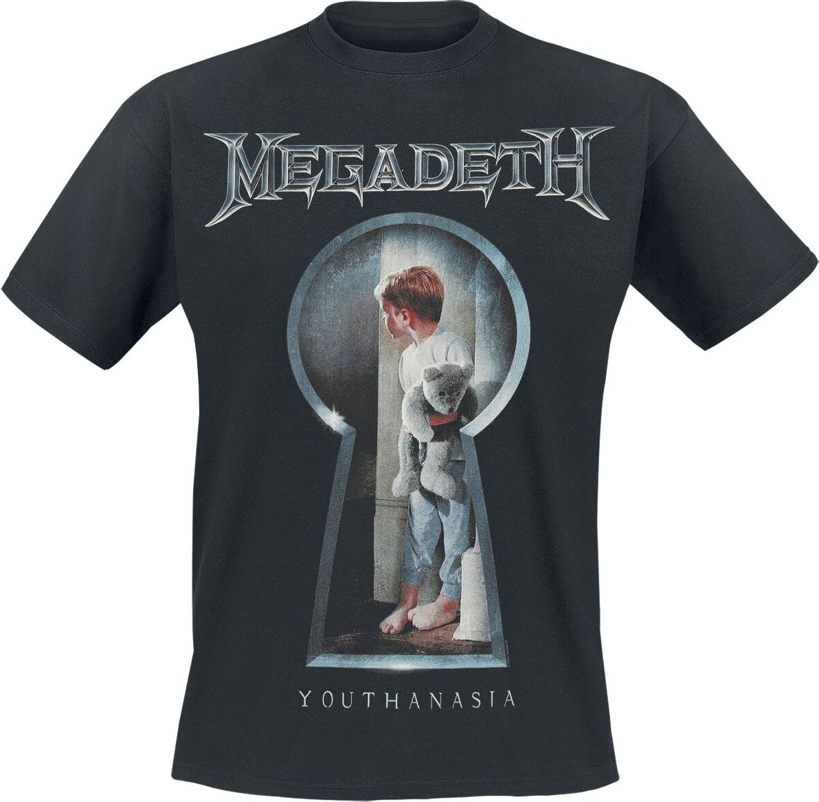 Megadeth Keyhole Tričko černá - RockTime.cz