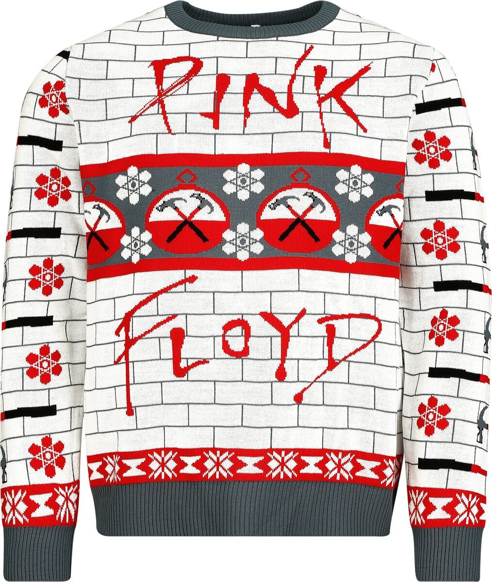 Pink Floyd Holiday Sweater Pletený svetr vícebarevný - RockTime.cz