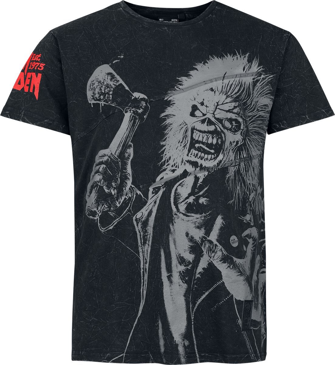 Iron Maiden EMP Signature Collection Tričko tmavě šedá - RockTime.cz