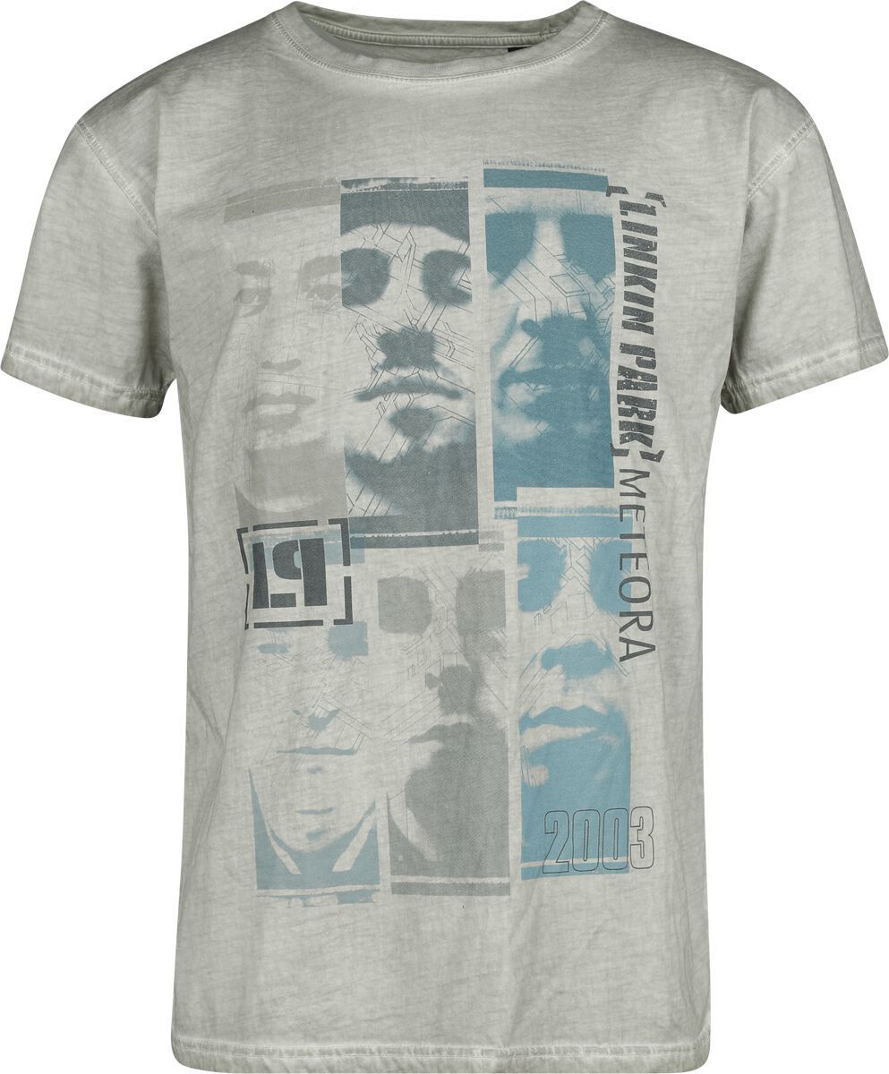 Linkin Park Photo Stack Tričko písková - RockTime.cz Linkin Park Photo Stack Tričko písková - RockTime.cz