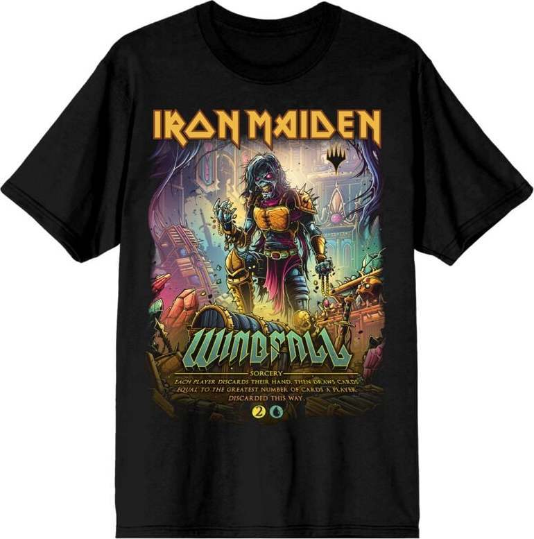 Iron Maiden Magic - Windfall Tričko černá - RockTime.cz Iron Maiden Magic - Windfall Tričko černá - RockTime.cz