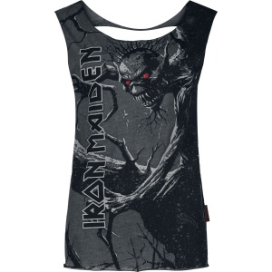 Iron Maiden EMP Signature Collection Dámský top tmavě šedá - RockTime.cz