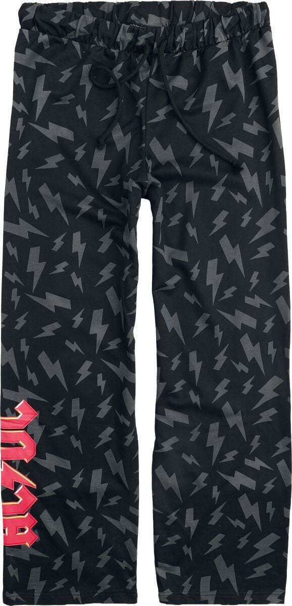 AC/DC Freizeithose Kalhoty černá - RockTime.cz