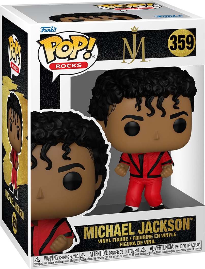 Michael Jackson Michael Jackson (Thriller) Rocks! Vinyl Figur 359 Sberatelská postava vícebarevný - RockTime.cz