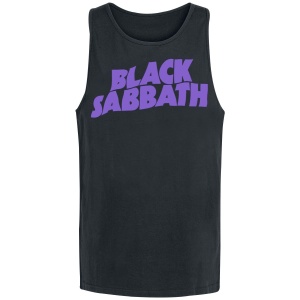 Black Sabbath Logo Tank top černá