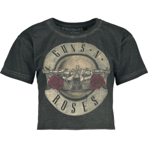 Guns N' Roses Paradise City Skull Dámské tričko šedá - RockTime.cz