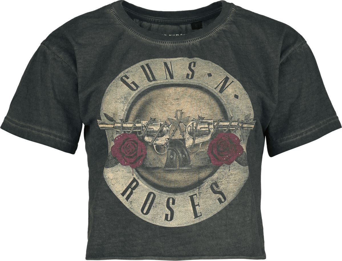 Guns N' Roses Paradise City Skull Dámské tričko šedá - RockTime.cz Guns N' Roses Paradise City Skull Dámské tričko šedá - RockTime.cz