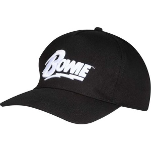 David Bowie High Build Logo Baseballová kšiltovka černá