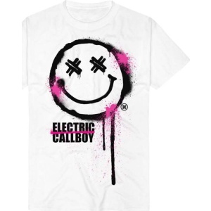 Electric Callboy Spray Smile Tričko bílá - RockTime.cz