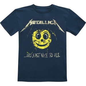 Metallica Kids - And Just Nice To All Kids T detské tricko námořnická modrá - RockTime.cz